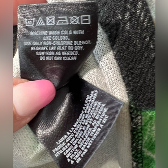 Anthropologie x Postmark Kobus‎ Magnolia Floral Print Cropped Boxy Top Women XS - Picture 10 of 11